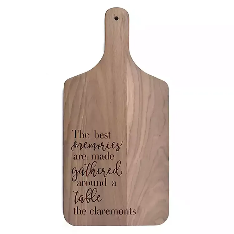 Fall>Kirklands Home Walnut Personalized Best Memories Cutting Board Brown