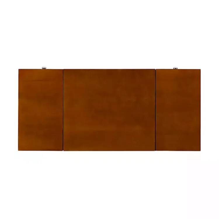 Kirklands Home Walnut Viola Flip-Top 2-pc. Vanity Set Brown Outlet