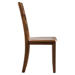 Kirklands Home Walnut Wood Brooke 5-pc. Dining Furniture Set Brown Clearance