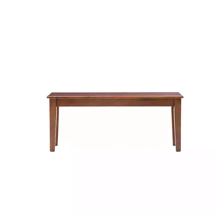 Kirklands Home Walnut Wooden Dining Bench Brown Online