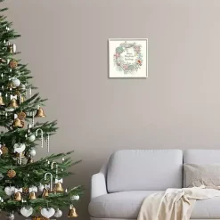 Christmas Art & Wall Decor>Kirklands Home Warm Christmas Greetings Coastal Wall Plaque