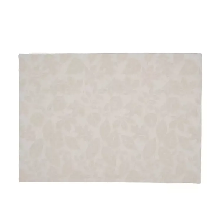 Fall>Kirklands Home Warm Neutral Leaves Placemats, Set of 6