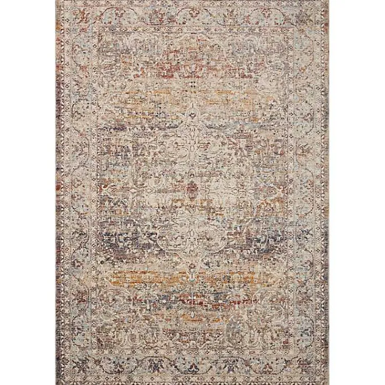 Kirklands Home Warm Neutral Lucca Area Rug, 7x10