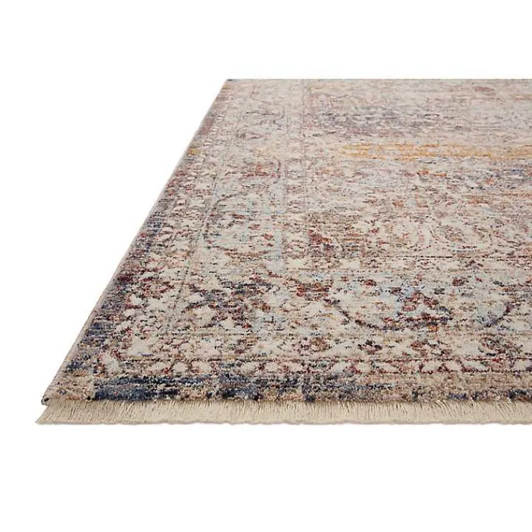 Kirklands Home Warm Neutral Lucca Area Rug, 7x10