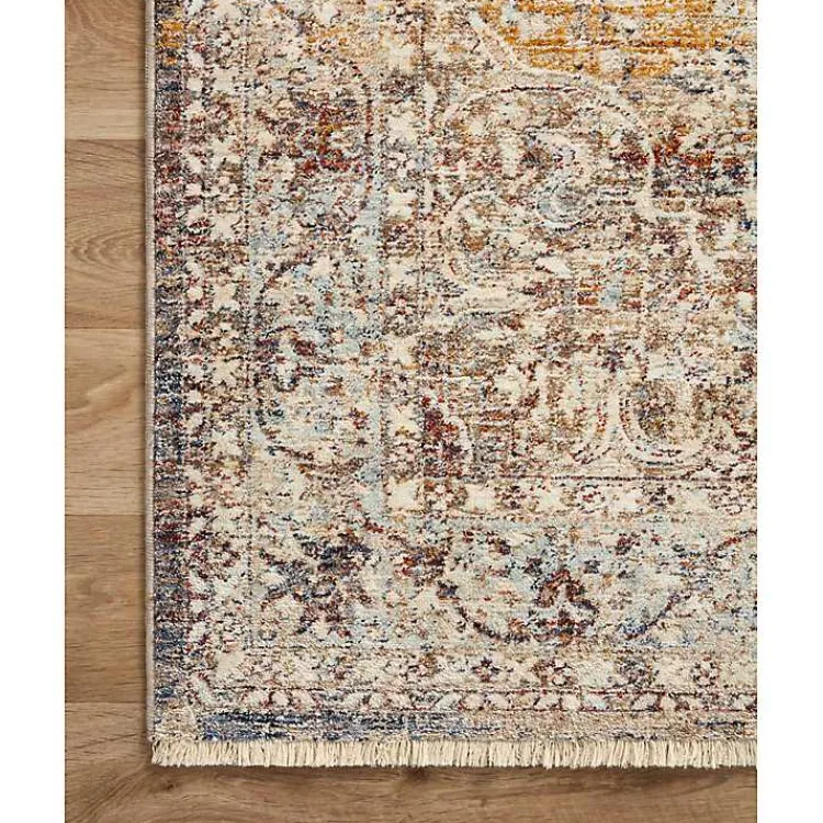 Kirklands Home Warm Neutral Lucca Area Rug, 7x10