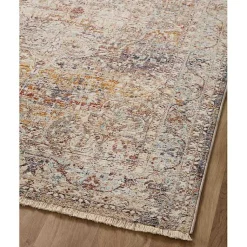 Kirklands Home Warm Neutral Lucca Area Rug, 7x10