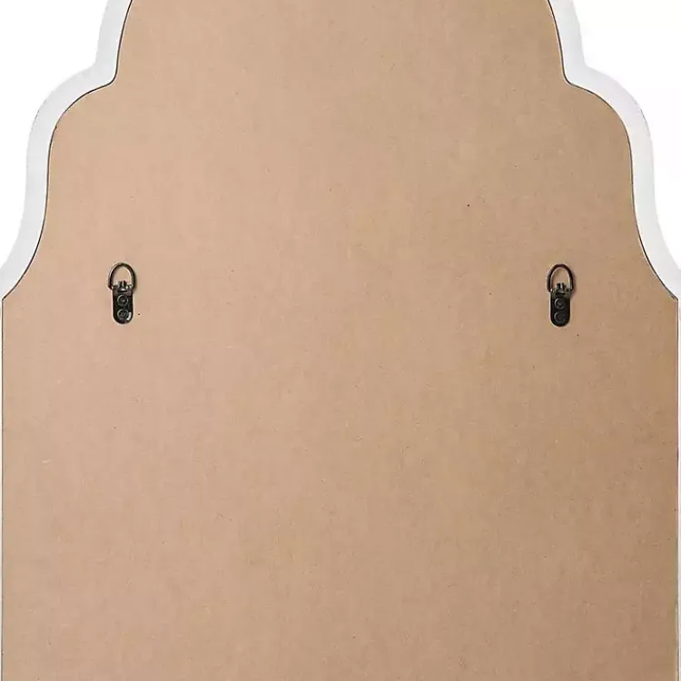 Kirklands Home Warm Silver Arched Wall Mirror