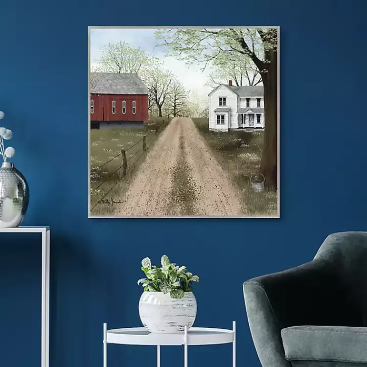 Kirklands Home Warm Spring Day Framed Canvas Art Print Green Best