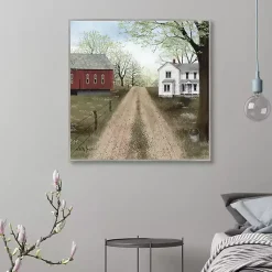 Kirklands Home Warm Spring Day Framed Canvas Art Print Green Best