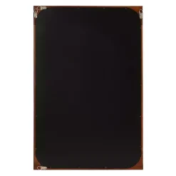 Kirklands Home Warm Walnut Rounded Rectangle Wall Mirror Clearance