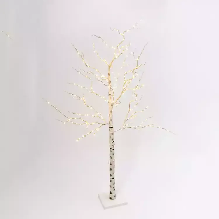 Christmas Trees>Kirklands Home Warm White Pre-Lit Birch Tree