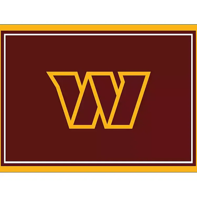 Kirklands Home Washington Commanders Area Rug, 4x6 Red Sale