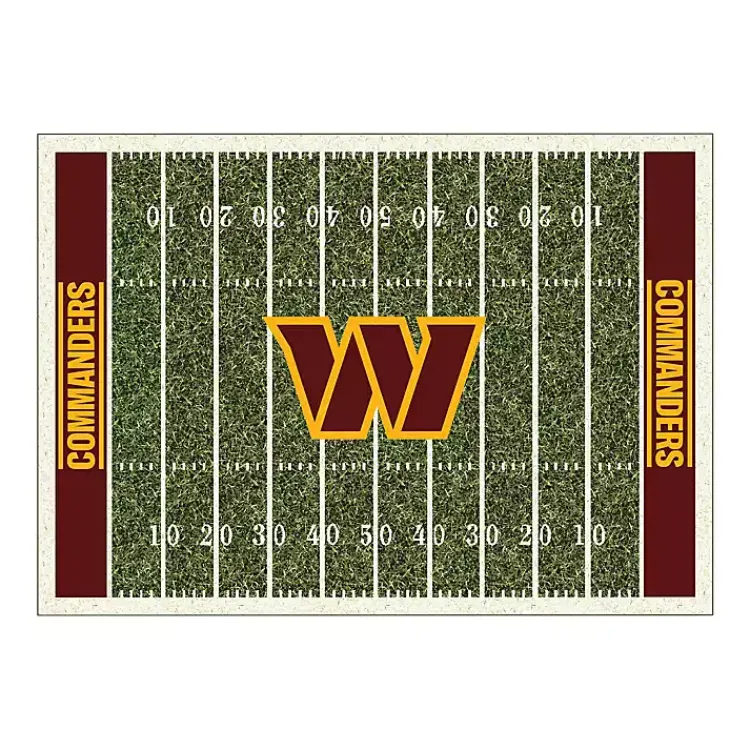Kirklands Home Washington Commanders Home Field Area Rug, 6x8