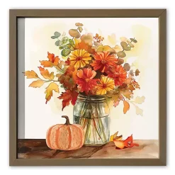 Fall>Kirklands Home Watercolor Autumn Bouquet Framed Art Print