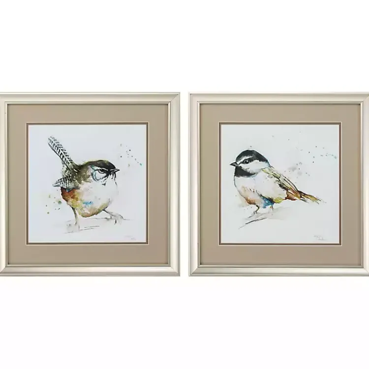 Kirklands Home Watercolor Mountain Framed Art Prints, Set of 2 Best