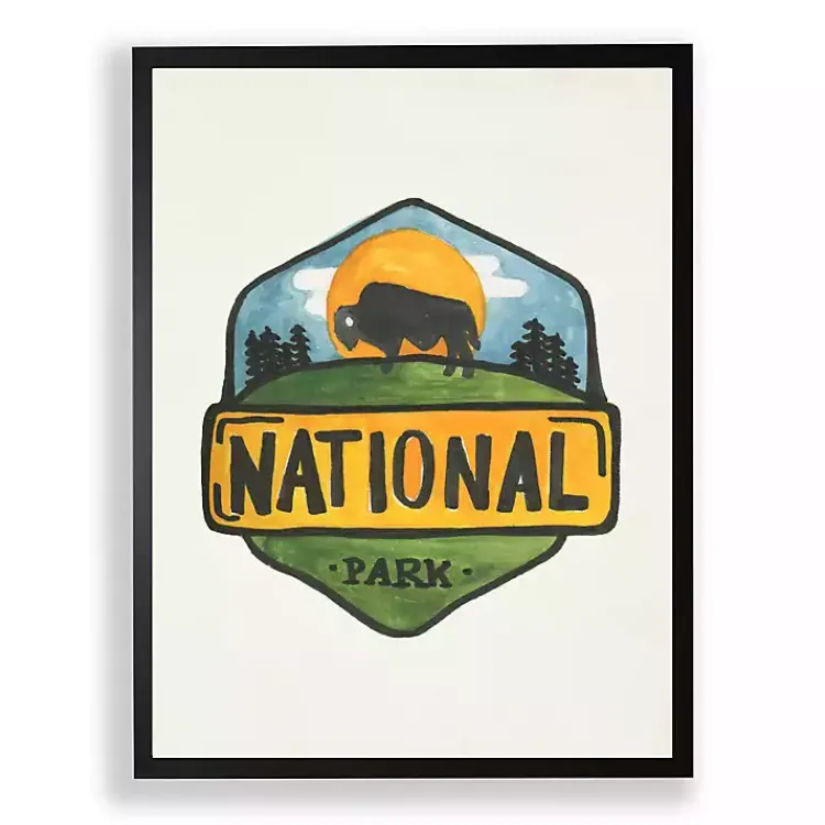 Kirklands Home Watercolor National Park Framed Art Print Best