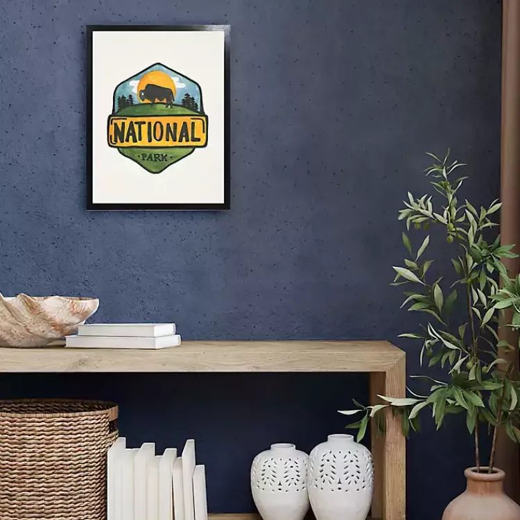 Kirklands Home Watercolor National Park Framed Art Print Best