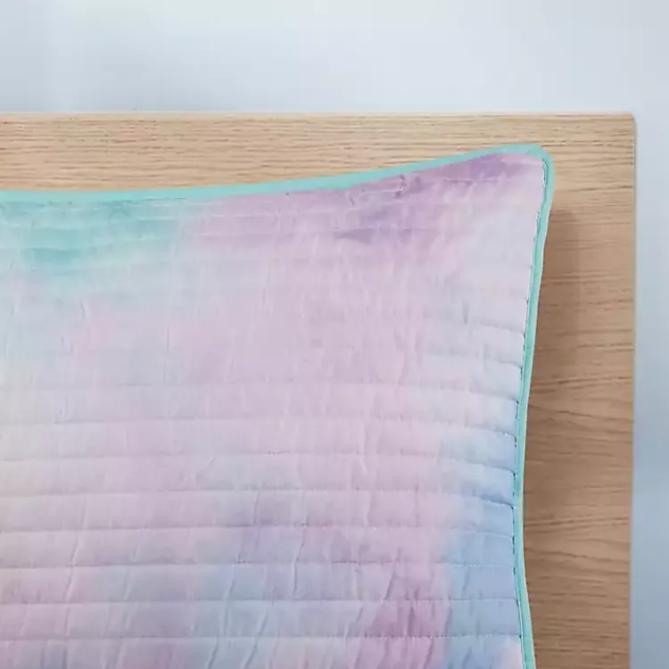 Kirklands Home Watercolor Tie-Dye 3-pc. Twin/Twin XL Quilt Set Sale