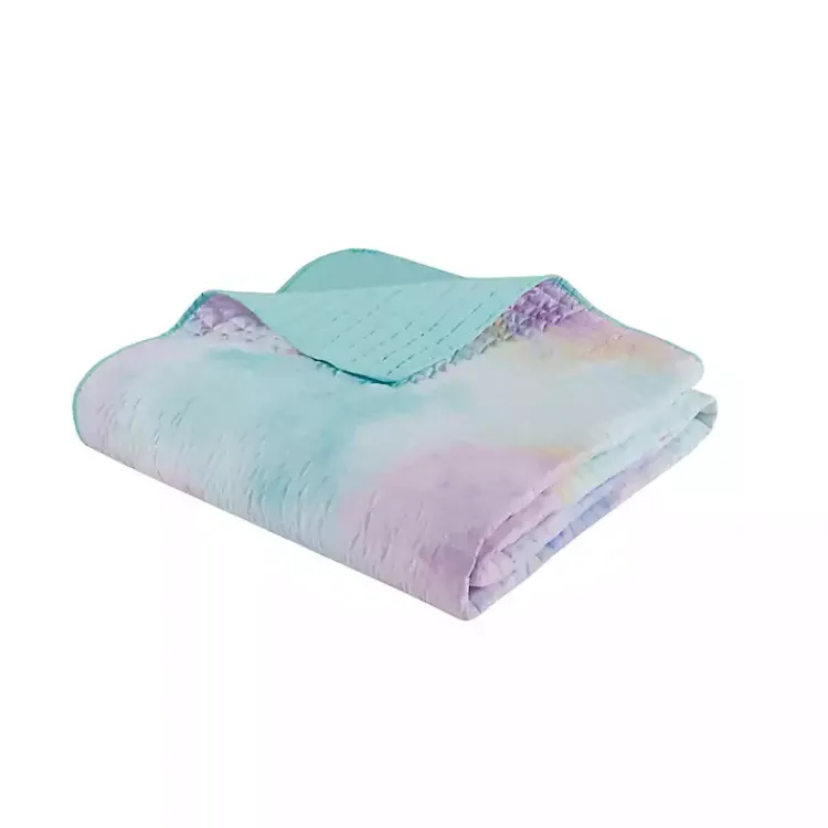 Kirklands Home Watercolor Tie-Dye 3-pc. Twin/Twin XL Quilt Set Sale