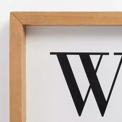 Kirklands Home We Love Because He First Loved Us Wall Plaque White Clearance