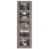 Collage Frames>Kirklands Home Weathered Brown Wooden 5-Opening Collage Frame