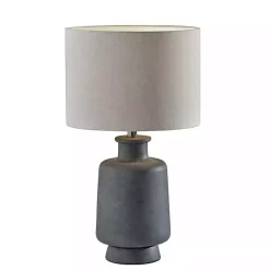 Kirklands Home Weathered Stone Jug Table Lamp Tan Discount