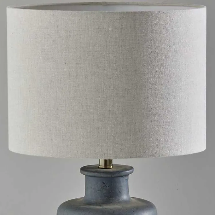 Kirklands Home Weathered Stone Jug Table Lamp Tan Discount
