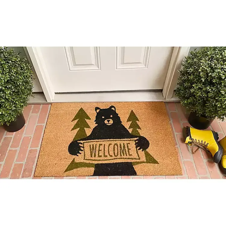 Kirklands Home Welcome Bear Doormat
