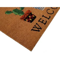 Kirklands Home Welcome Cactus Trio Doormat Clearance