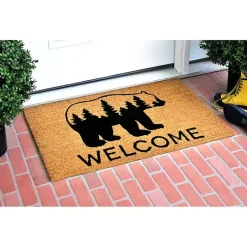 Kirklands Home Welcome Forest Bear Doormat Online