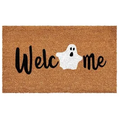 Halloween>Kirklands Home Welcome Ghost Doormat