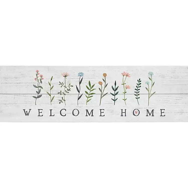 Kirklands Home Welcome Home Wall Plaque New