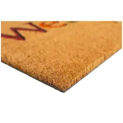 Kirklands Home Welcome Leaves Fall Coir Doormat Sale