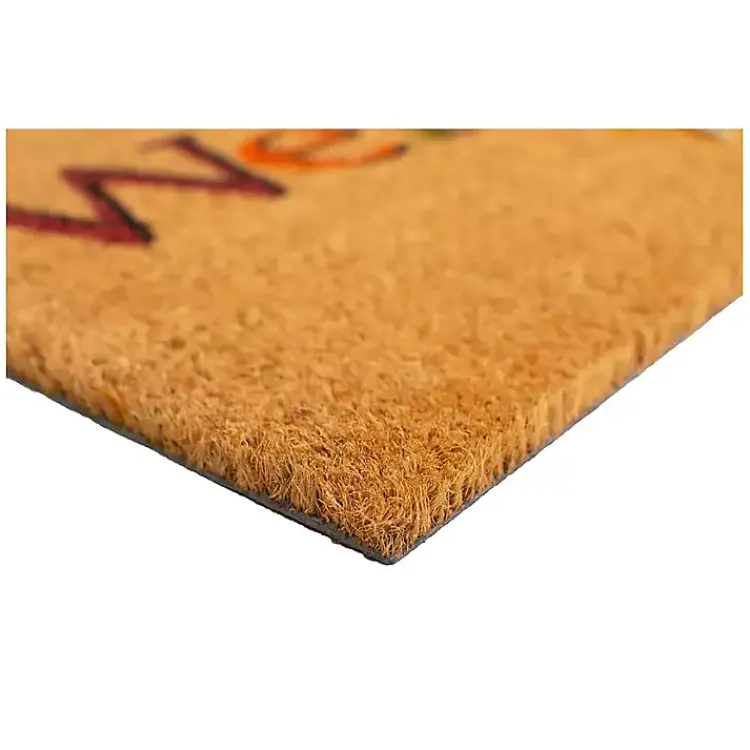 Kirklands Home Welcome Leaves Fall Coir Doormat Sale