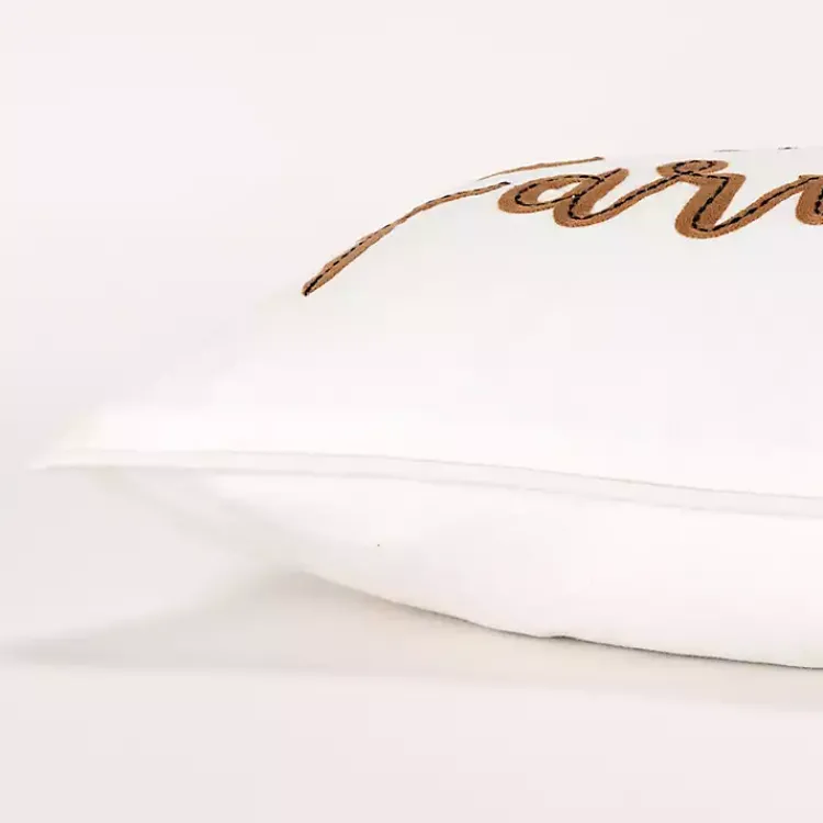 Pillows>Kirklands Home Welcome to Our Farmhouse Lumbar Pillow