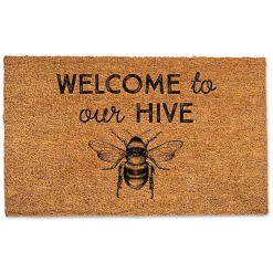 Kirklands Home Welcome to Our Hive Doormat Online