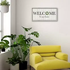 Kirklands Home Welcome To Our Home Wreath Wall Plaque Outlet