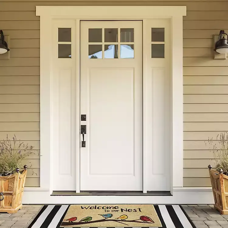Kirklands Home Welcome to Our Nest Coir Doormat Hot