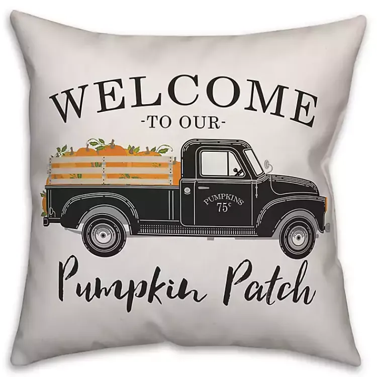 Fall>Kirklands Home Welcome to our Pumpkin Patch Double-Sided Pillow