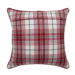Christmas Pillows>Kirklands Home Welcome to the North Pole Plaid Pillow
