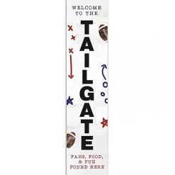 Kirklands Home Welcome to the Tailgate Porch Board White Online
