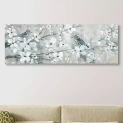 Kirklands Home Welcoming Blossom Giclee Canvas Art Print Blue Online