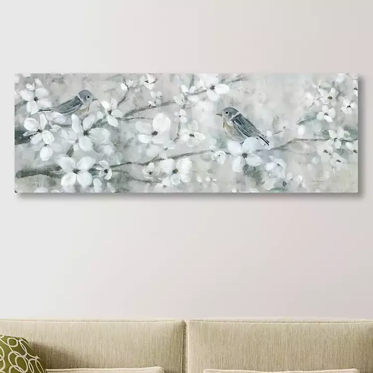 Kirklands Home Welcoming Blossom Giclee Canvas Art Print Blue Online