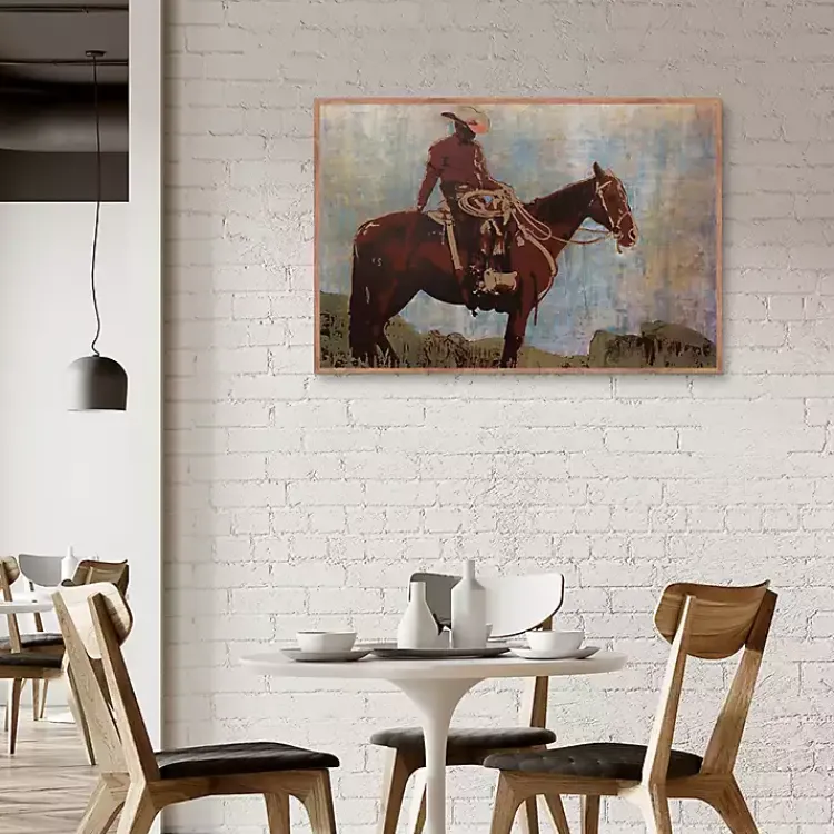 Kirklands Home Western Moment Framed Canvas Art Print Online