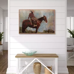 Kirklands Home Western Moment Framed Canvas Art Print Online