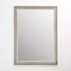 Kirklands Home Wexford Ribbed Rectangular Wall Mirror Outlet