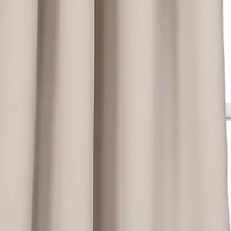Kirklands Home Wheat Lush Insulated Curtain Panel Set, 108 in. Tan Outlet