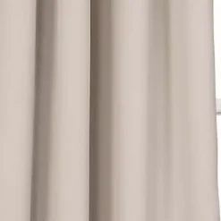 Kirklands Home Wheat Lush Insulated Curtain Panel Set, 120 in. Tan Outlet