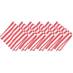 Kirklands Home Whimsical Watermelon Striped Napkins, Set of 6 Online