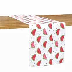 Kirklands Home Whimsical Watermelon Table Runner Outlet